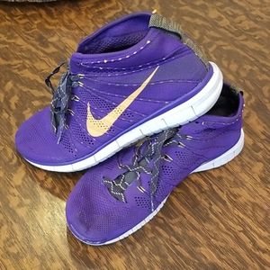 Nike Flyknit Chukka Running Shoes 639700-500 10.5